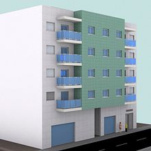Edificio de viviendas_GAT_2014. Un proyecto de 3D y Arquitectura de María Soto - 22.03.2015