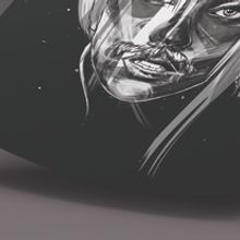 Lady Gaga. Traditional illustration project by Matu Santamaria - 03.22.2015
