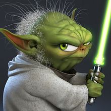 Yoda. 3D, and Sculpture project by Luis Gomez-Guzman - 03.22.2015