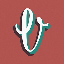 Diseño Gráfico Vis a vis. Creación del logotipo.. Br, ing, Identit, Calligraph, Design, Graphic Design, Traditional illustration, Advertising, T, and pograph project by Eva Ramon Vilà - 03.23.2015