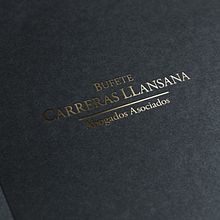 Bufete Carreras Llansana. Un projet de Design graphique de btcom - 23.03.2015