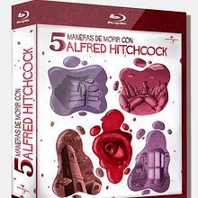 5 Maneras de morir con: Alfred Hitchcock (edición coleccionista). Un proyecto de Diseño, Diseño de producto e Ilustración tradicional de rodouyeha - 23.03.2015
