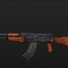 AK 47. Un proyecto de 3D y Animación de Cristian Cid Campanals - 24.03.2015