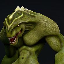 Lagarto. Un proyecto de 3D y Animación de Cristian Cid Campanals - 24.03.2015