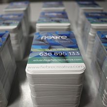 TARJETAS FIEBRE CREATIVA. Un proyecto de Br, ing e Identidad y Diseño gráfico de Fiebre Creativa - 24.03.2015