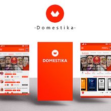 DOMESTIKA Windows Phone App. Een project van  Art direction,  Ontwerp, Grafisch ontwerp, Interactief ontwerp y UX / UI van Danann - 24.03.2015