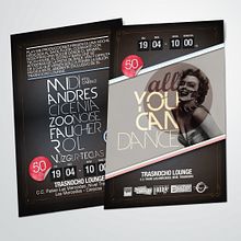 Flyers Designs. Un proyecto de Bellas Artes, Br, ing e Identidad, Dirección de arte, Diseño, Diseño de la información, Diseño de producto, Diseño gráfico, Eventos, Multimedia y Publicidad de santiago fauchier - 25.03.2015