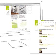 Giménez Decoración · Diseño y desarrollo web. Un proyecto de Desarrollo Web, Diseño gráfico, Diseño Web e Ilustración tradicional de ÒXID Comunicació - 26.03.2015