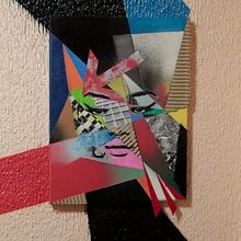 Arte urbano en casa. Un proyecto de Bellas Artes, Ilustración tradicional, Pintura, Artesanía, Collage y Diseño gráfico de CHRIS MILLA /1D34L - 06.06.2014