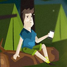 Bankia TPV. Animation, Character Design, and Traditional illustration project by Pedro Alón - 01.02.2015