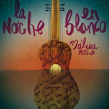 Propuesta para la Noche en Blanco de Málaga, 2015.. Un projet de Design graphique et Illustration traditionnelle de Miguel Cerro - 29.03.2015