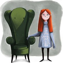 Redhead. Illustration. . % Paloma G tarafından hazırlanan Karakter Tasarımı, Geleneksel illüstras, Ve on projesi - 03.30.2015