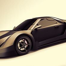 CONCEPT CAR 3- CINEMA 4D AND VRAYFORC4D. Un proyecto de Diseño de automoción y 3D de David Zuk - 30.03.2015
