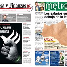 Prensa, diseño, ilustración y maquetación. Un proyecto de Diseño gráfico y Publicidad de Rafael Cuchillo - 06.03.2011