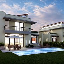 Reserva de Chinauta - Visualización 3D Interior y Exterior. Un progetto di 3D, Animazione, Architettura, Architettura d'interni, Design, Fotografia e Pubblicità di Gerley Cantor - 01.04.2015