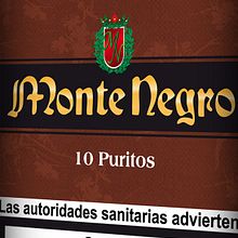 Diseño packaging Monte Negro Puritos. Un proyecto de Diseño y Diseño gráfico de Rafael Cuchillo - 28.02.2013
