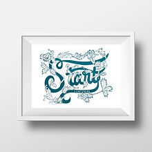 Start Somewhere. Un proyecto de Caligrafía, Diseño, Diseño gráfico, Ilustración tradicional y Tipografía de Tatiana Barrantes - 02.04.2015