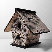 Casita de pájaros rotulada a mano Ein Projekt aus dem Bereich H, werk, Bildende Künste und Traditionelle Illustration von Javier Usón - 03.04.2015