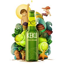 Radler Akeku - Ilustración exprés con illustrator y Photoshop. Traditional illustration project by pero Lorena - 04.04.2015