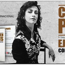 Flyer y banner para Carmen París . Un proyecto de Diseño y Diseño gráfico de Adrián Bosque Bosque Cardeñosa - 05.04.2015