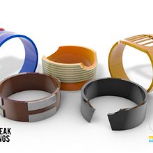 Freak Rings . Un proyecto de 3D, Diseño de jo, as y Diseño gráfico de Omar Andrés Corchero - 06.05.2012