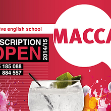 Flier Macca. Design, and Graphic Design project by iolandaandres - 04.06.2015
