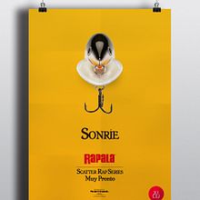 Rapala Scatter - Sonríe (Smile). Un proyecto de Br, ing e Identidad, Diseño, Diseño gráfico, Marketing y Publicidad de Francisco J. Sánchez Blázquez - 06.04.2015