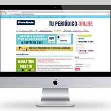 Comunicación Interna / Phone House. Web Development, and Web Design project by Ana Recuero Sanz - 04.06.2015