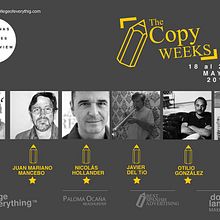 The Copy Weeks. Un proyecto de Publicidad, Consultoría creativa, Cop, writing, Escritura, Eventos y Televisión de Dorfland Makers - 06.04.2015