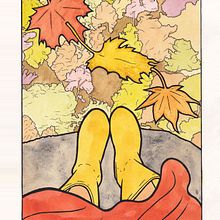 Página para TENMAG Noviembre 2013. Un progetto di Illustrazione tradizionale di Ajo Galván - 06.04.2015