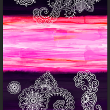 Textil pattern geometric colorful. Un progetto di Design industriale e Illustrazione tradizionale di Punts suspensius ilustración y diseño - 06.04.2015