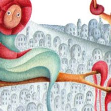 Mundos.. Ilustração tradicional projeto de Nat Wierzbicki - 07.04.2015