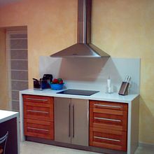 DISEÑO COCINA. Interior Architecture, Interior Design, Furniture Design, and Making project by MANUEL UREBA. INTERIORISTA. - 04.07.2015