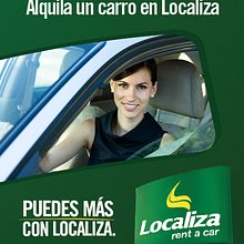 Localiza. Br, ing, Identit, Design, Graphic Design, and Advertising project by Daniela Lalinde - 04.08.2015