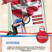 Eafit - Semana Francés. Design, Graphic Design, and Advertising project by Daniela Lalinde - 04.08.2015
