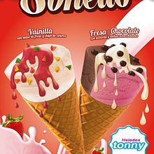Helados Tonny. Design, Graphic Design, and Advertising project by Daniela Lalinde - 04.08.2015