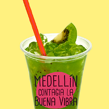 Medellín contagia la buena vibra. Graphic Design, and Advertising project by Daniela Lalinde - 04.08.2015