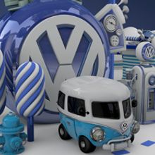 Think Blue. Un proyecto de 3D de Raphael Rodrigues da Silva - 08.04.2015