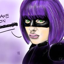 Hit-Girl. Un progetto di Belle arti, Cinema, video e TV e Fumetto di Manuel Simon Leal - 08.04.2015