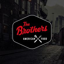 The Brothers - American Food. Graphic Design project by Nairobi Estudio - 04.08.2015
