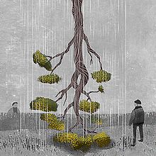 Danza de la lluvia. Traditional illustration project by Mr. Ramone - 01.18.2015