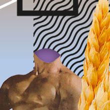 Inhalación. Collage, and Art Direction project by Gerson Cabrera - 04.10.2015