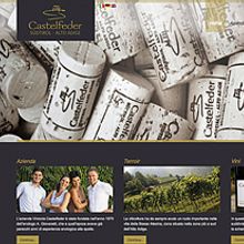 Castelfeder Website. Un projet de Webdesign , et Développement web de Daniel Bellini - 10.04.2015