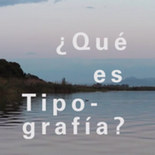 ¿QUÉ ES TIPOGRAFÍA?. Un proyecto de Cine, vídeo, televisión, Diseño, Diseño gráfico, Tipografía y Vídeo de Tamara Romero - 12.06.2013