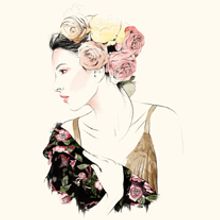 Mantón. Traditional illustration project by Natalia Escaño - 04.12.2015