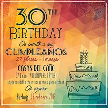 Invitación cumpleaños. Un progetto di Graphic design di Sandrich - 13.04.2015