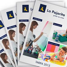 Diseño y maquetación de la tarifa de precios 2015 para Pinturas "La Pajarita". Un progetto di Design e Graphic design di Isabel Espert Suárez de Lezo - 13.04.2015