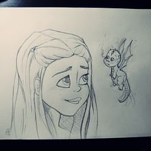 Dibujos a Lápiz. Un proyecto de Ilustración tradicional de Rosa Valdivia - 19.05.2014