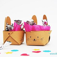 Packaging-cesta huevos de pascua. Un proyecto de Diseño, Diseño de juguetes y Packaging de idoproyect - 17.03.2015