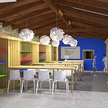 A Turuleca · Granja Escuela Gallega. Un projet de Architecture, Architecture d'intérieur, Design  , et Design d'intérieur de UVElab - 19.06.2011